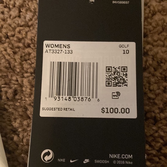 NIKE WOMEN’S GOLF PANTS. WHITE. NWT. HAS STRETCH. 5 POCKETS. SIZE 10. CLASSY! - Picture 3 of 10